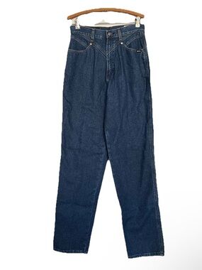Vtg 80s Rockies High Waisted Mom Jeans Western Denim Women’s Size 14 L 30”x35”
